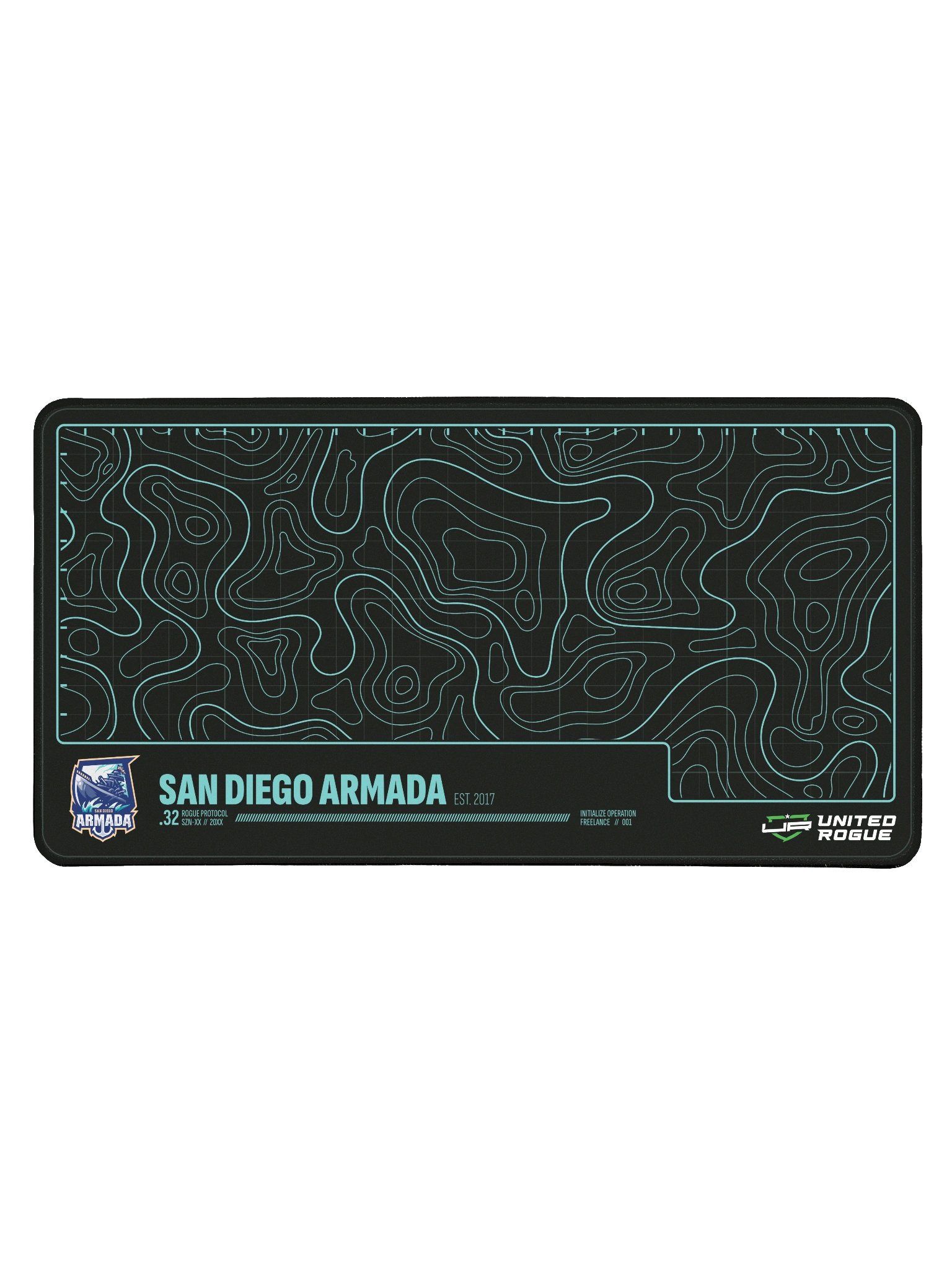 San Diego Armada Map Desk Mat product image (1)