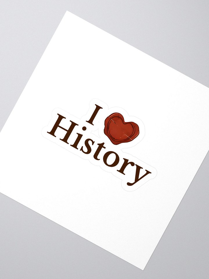 Cracked Clay Heart History Stickers product image (2)