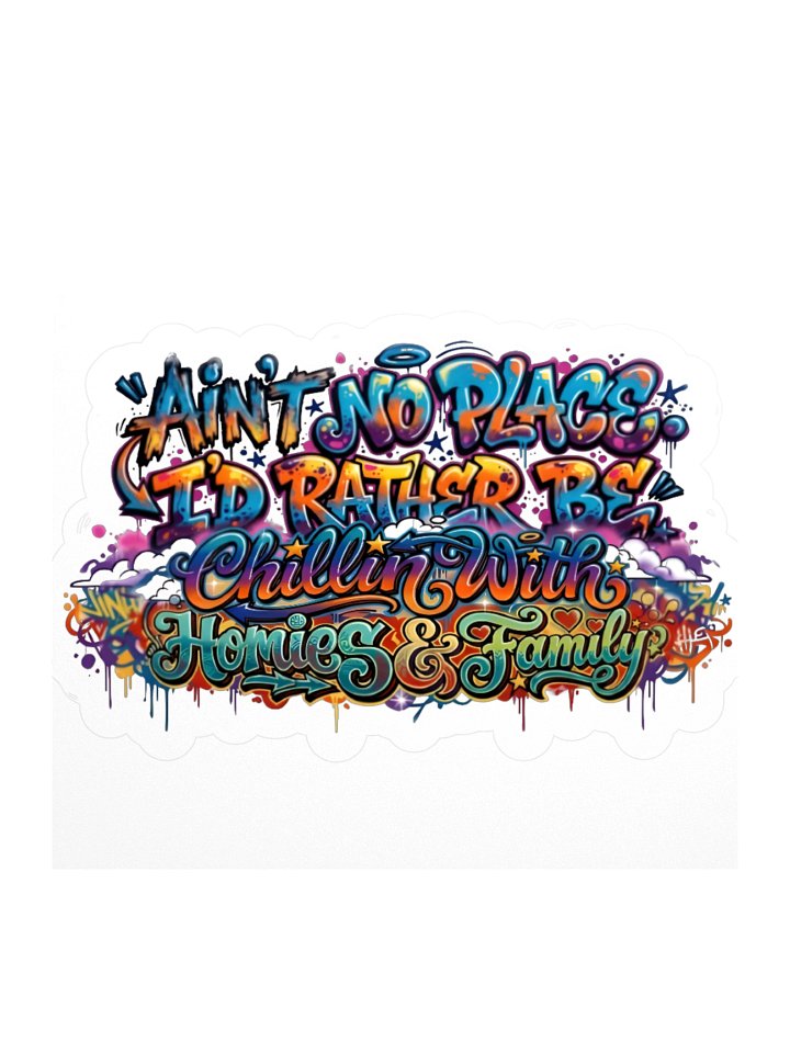 Homie Mansion Sticker product image (1)