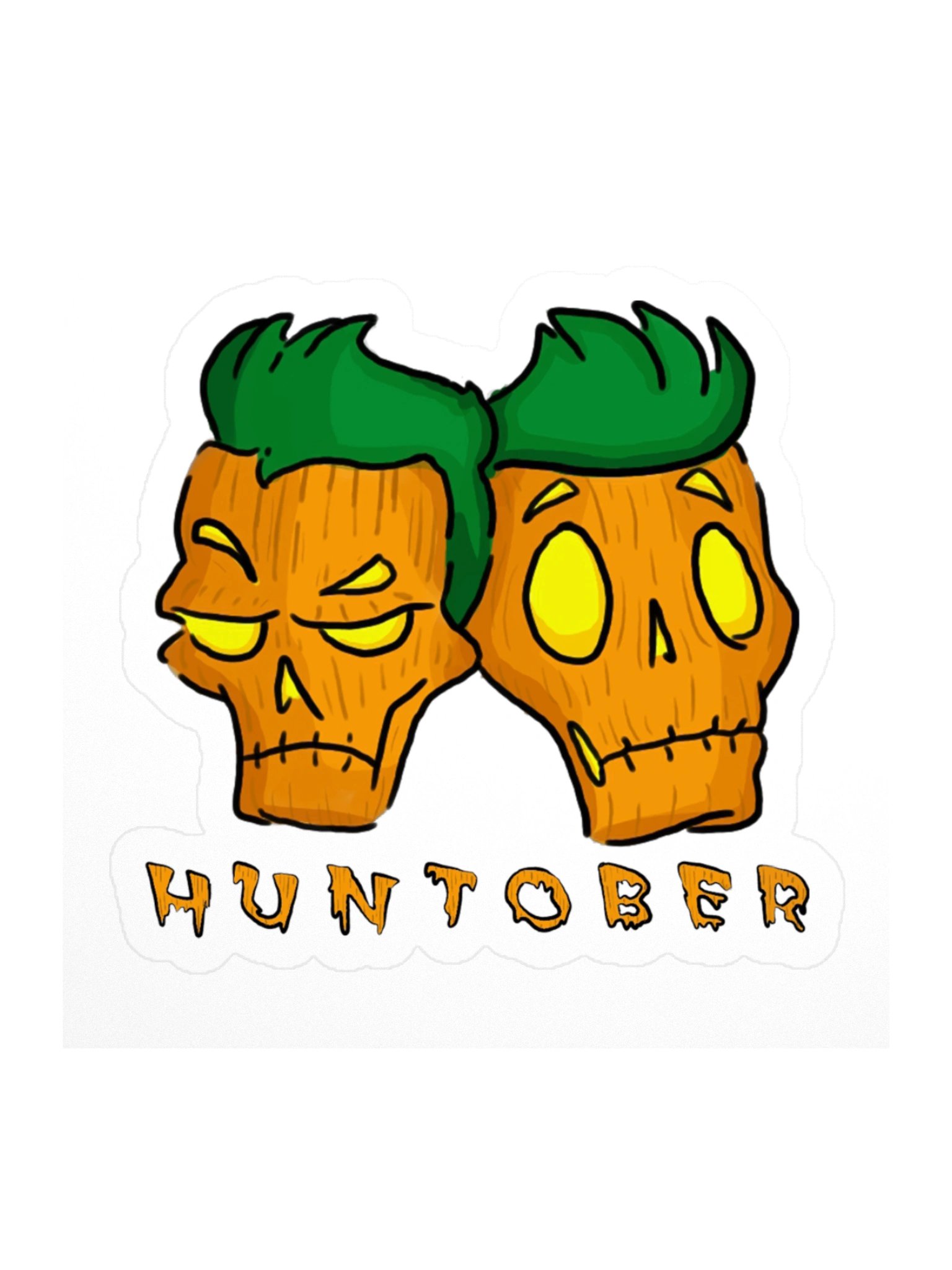 Huntober Pumpkins Sticker product image (1)