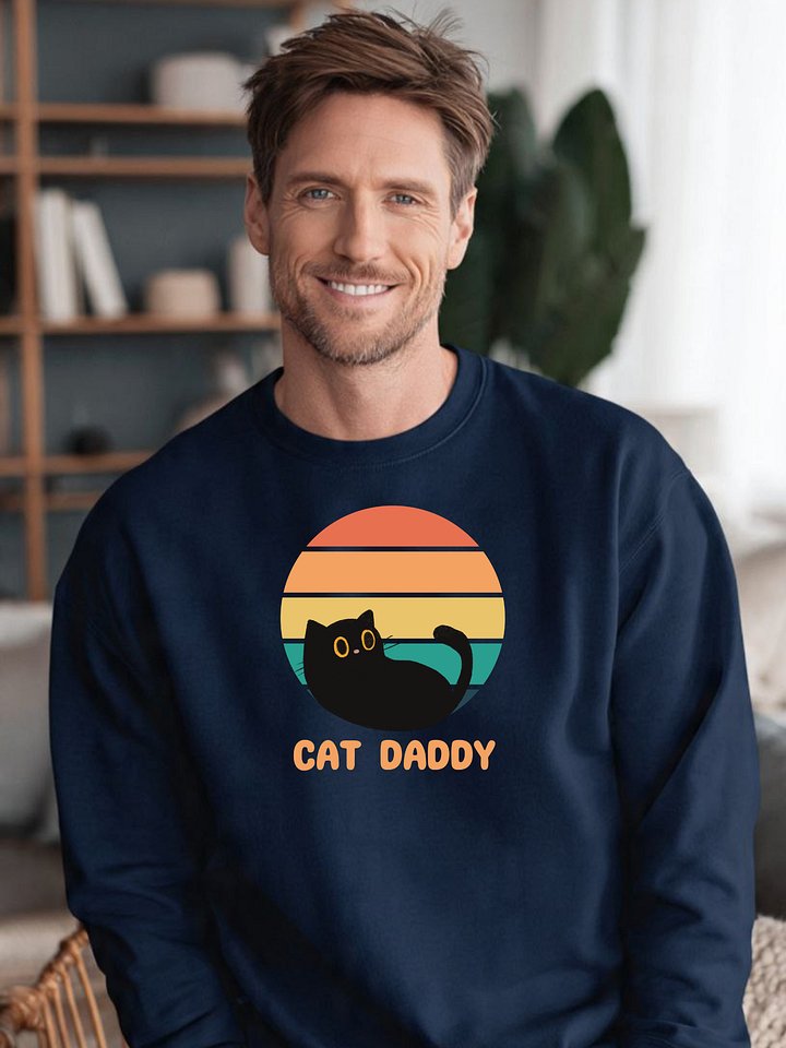 Cat Daddy Crewneck Sweatshirt product image (1)