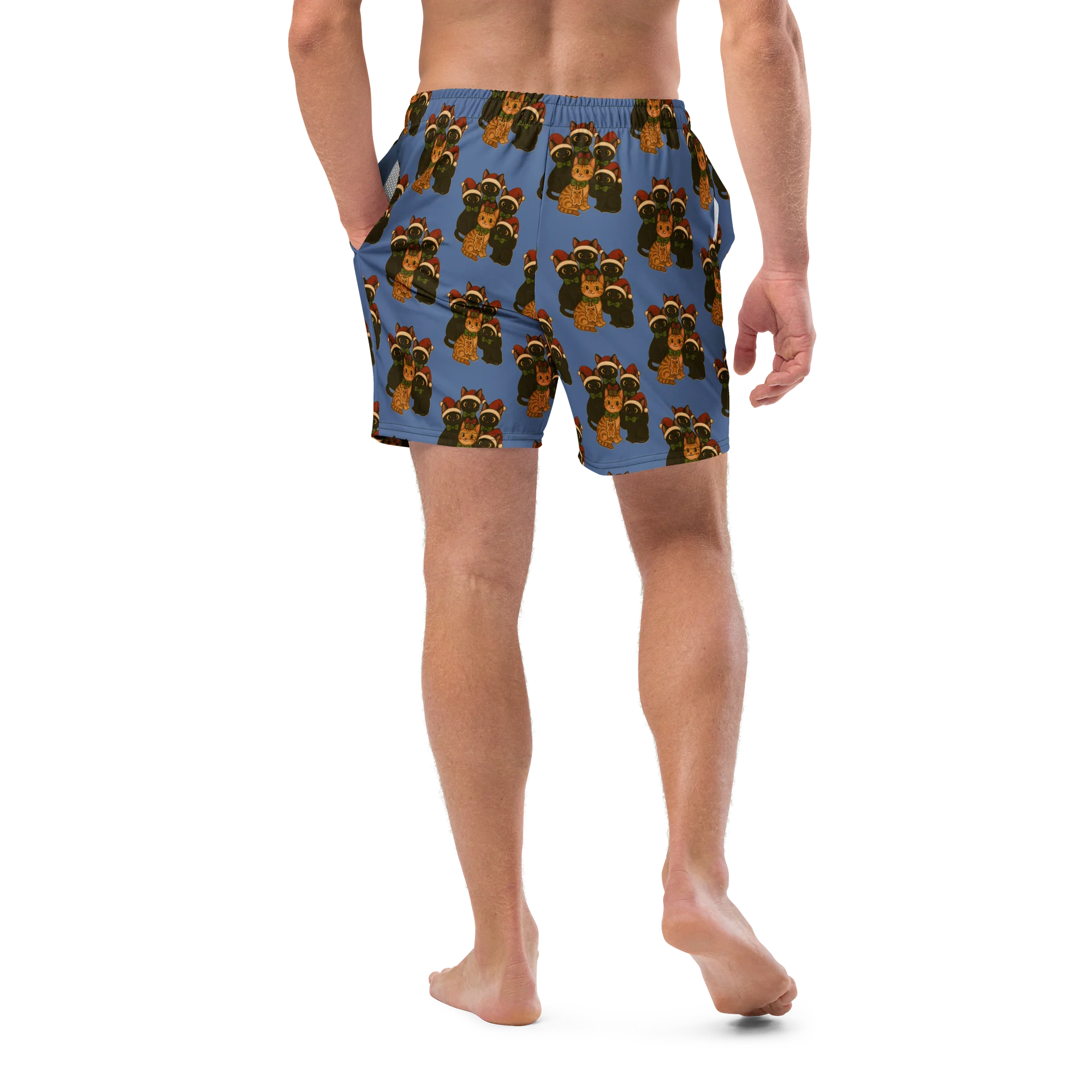 Cat brigade winter Swim Trunks product image (10)