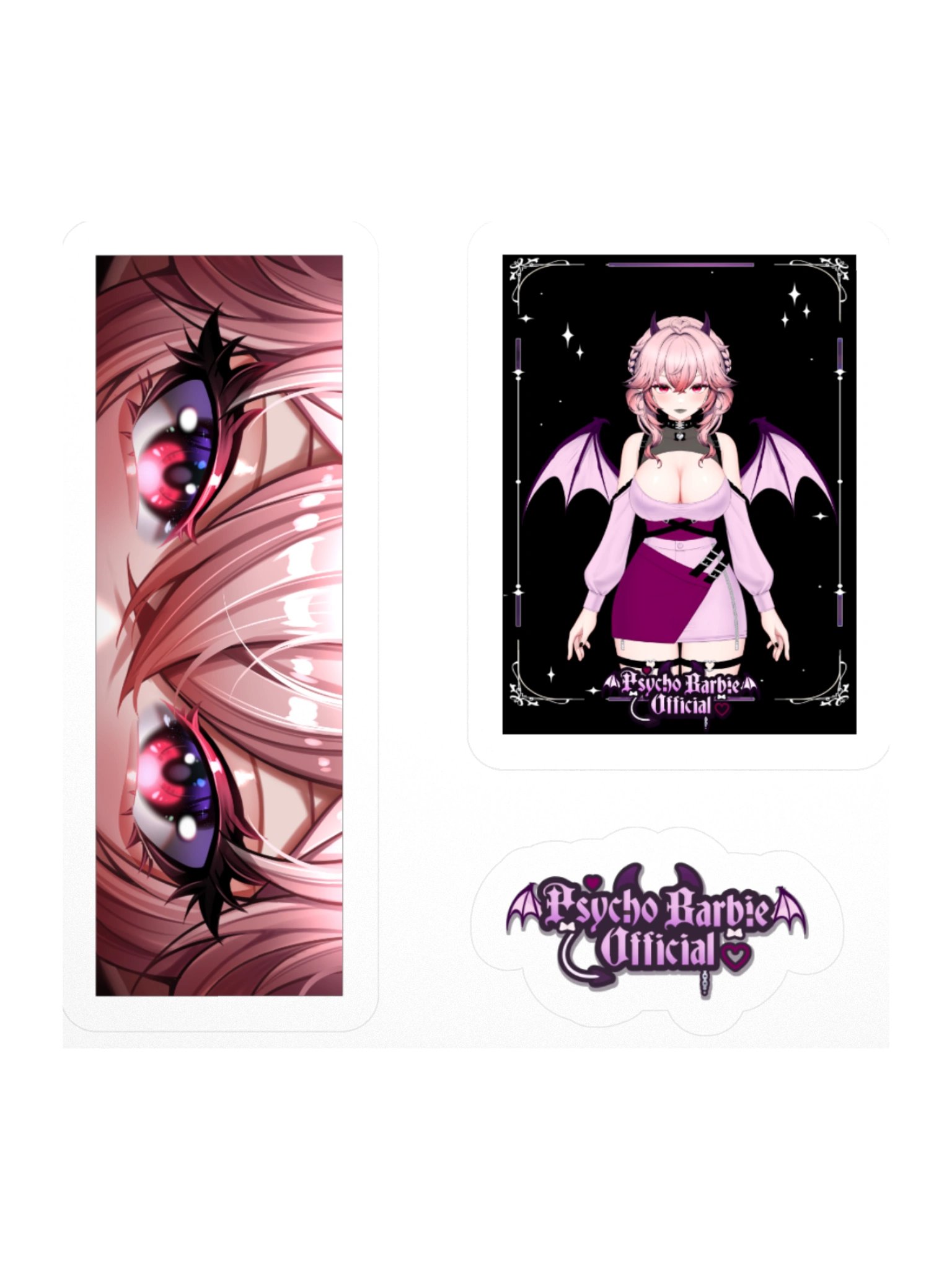 PsychoBarbieOfficial Sticker Set product image (3)
