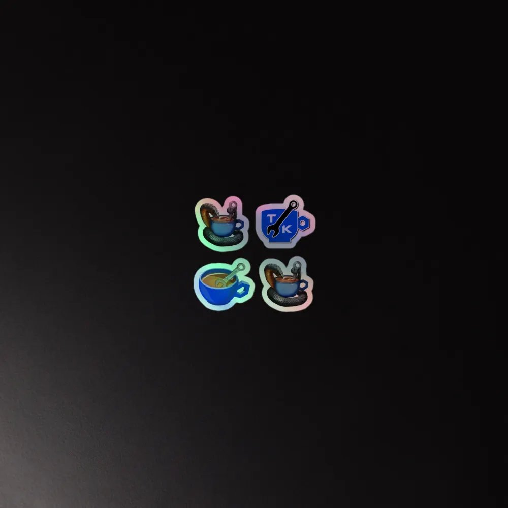 TheKengineer HoloLogo Stickers product image (3)