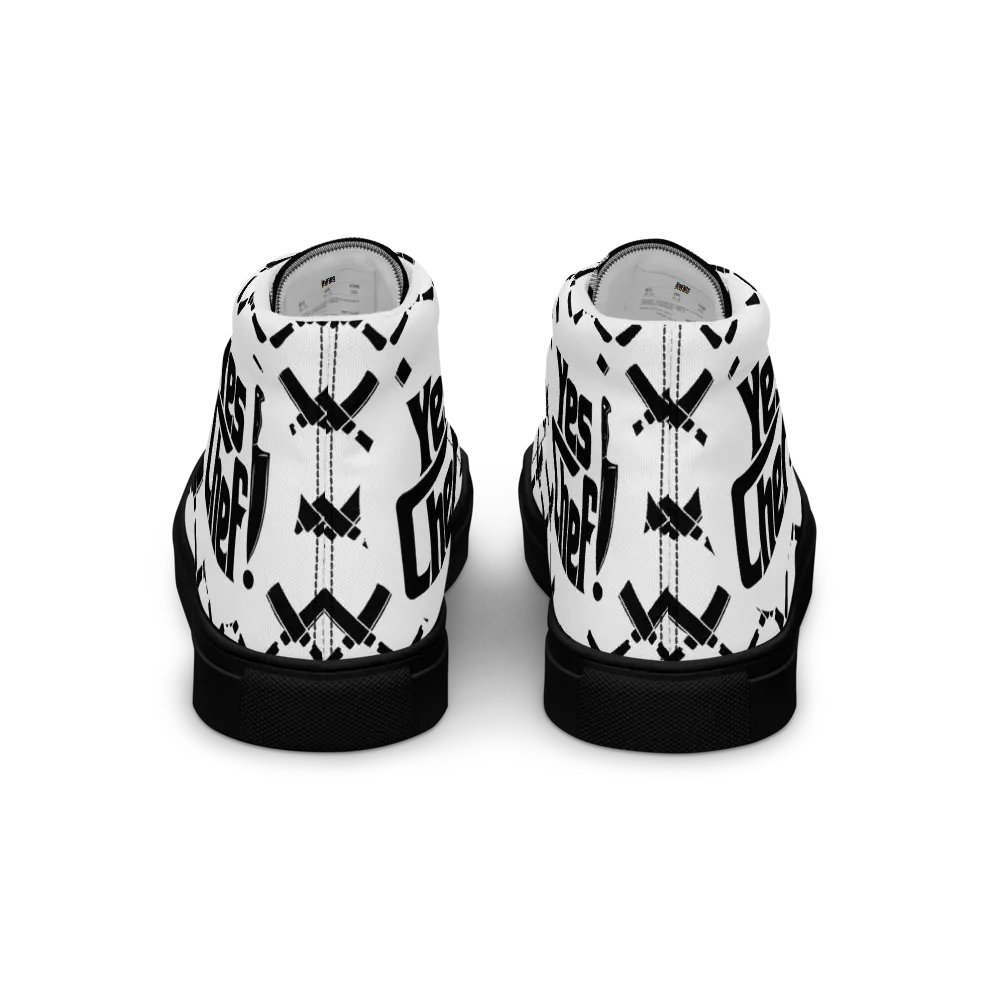 Yes Chef High Top White/Black Female product image (3)