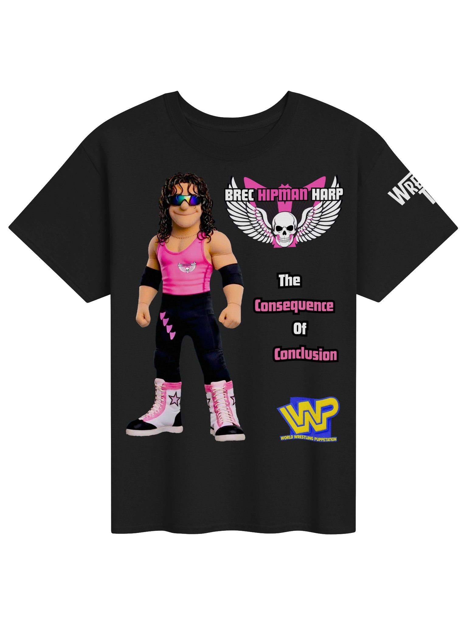 Brec Hipman Harp tee V1 w/ Sleeve print product image (1)