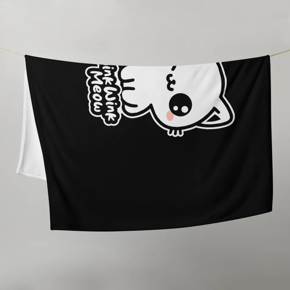 [Limited Edition] Wink Wink Meow Blanket product image (9)