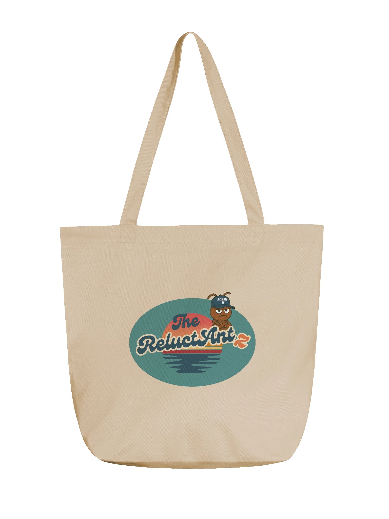Screw U Tote by The ReluctAntz – Ivory product image (1)