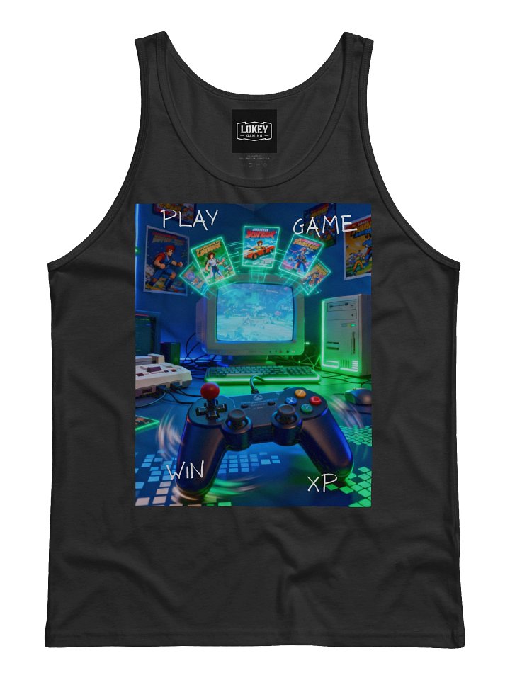 Neon Gamer Paradise Tank product image (1)