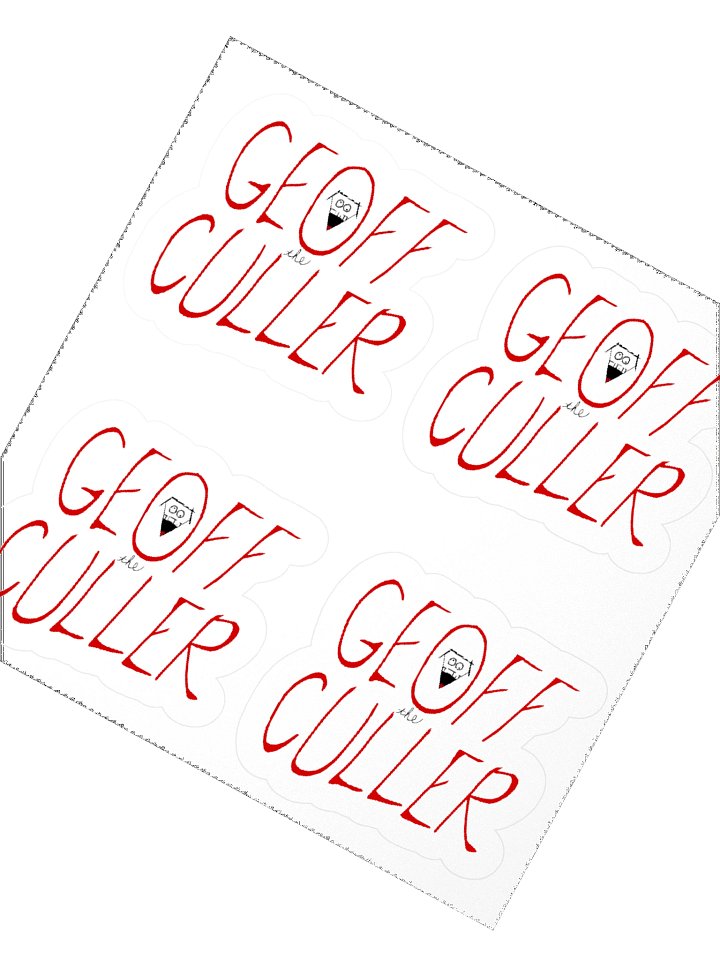 Geoff the Culler Mini-4 Stickers product image (2)