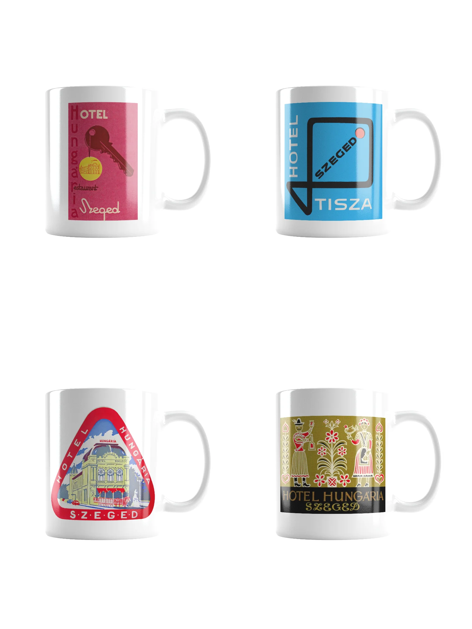 Szeged Hotel Mug Set product image (1)