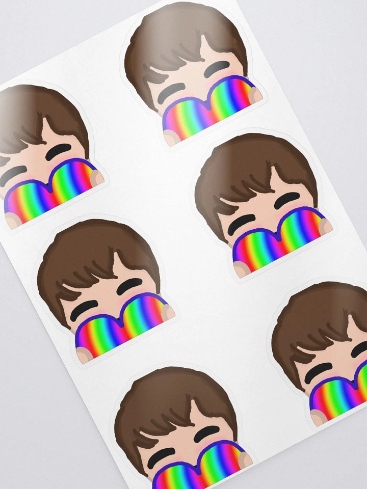 6 Love Emote Stickers product image (2)