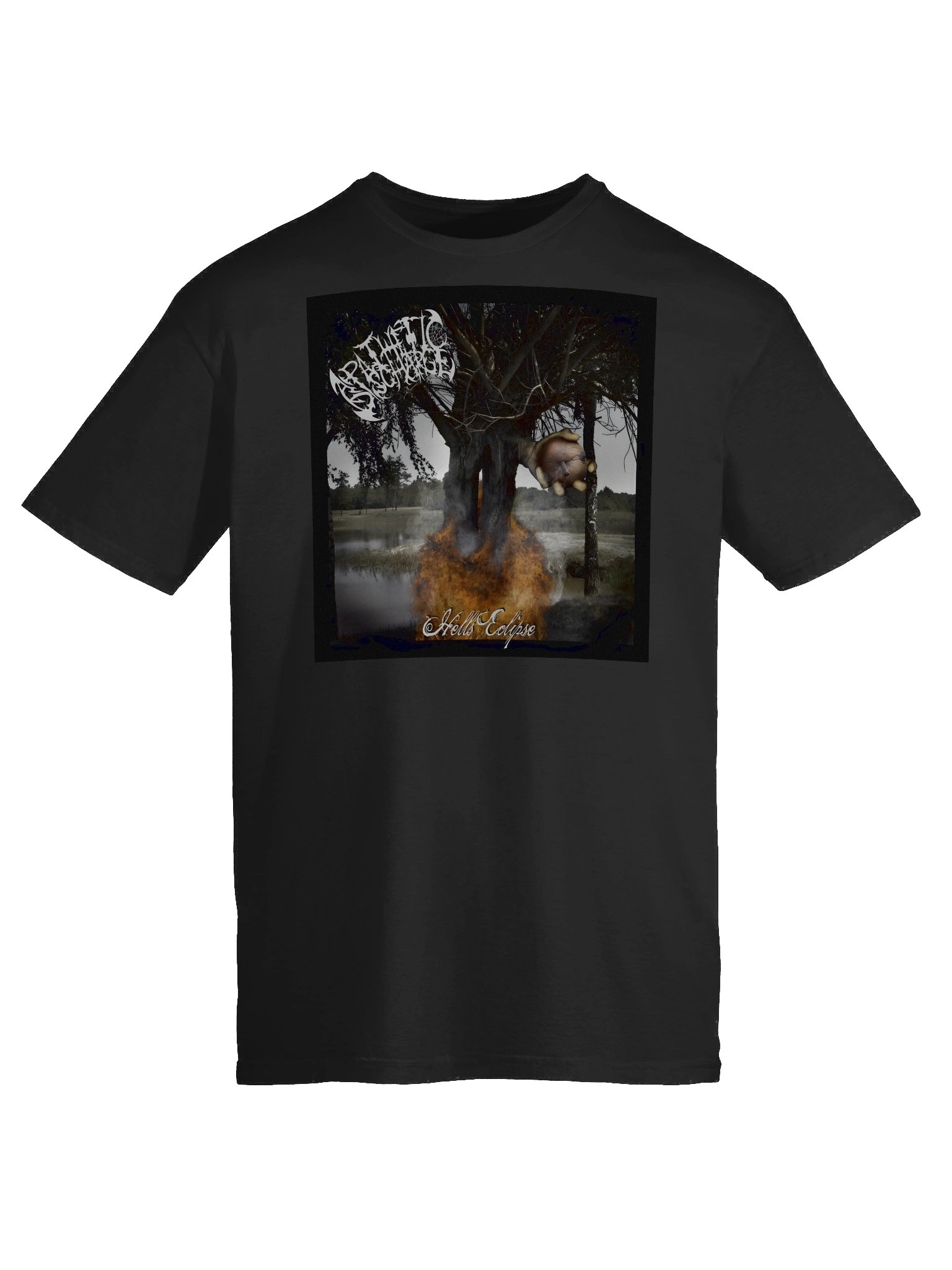 Apathetic Discharge "Hells Eclipse" Art T-Shirt product image (9)