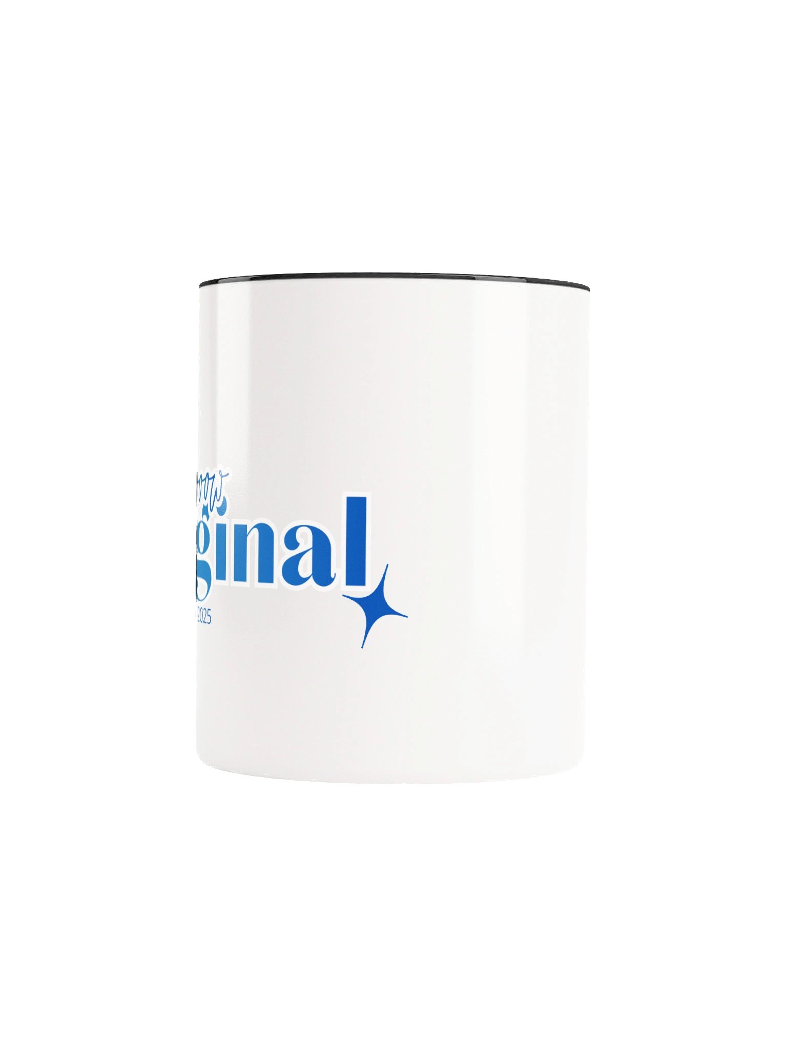 "Wooooooooow, so original" Moon Mermaid Mug (Colored Inside, Right Handed) product image (2)