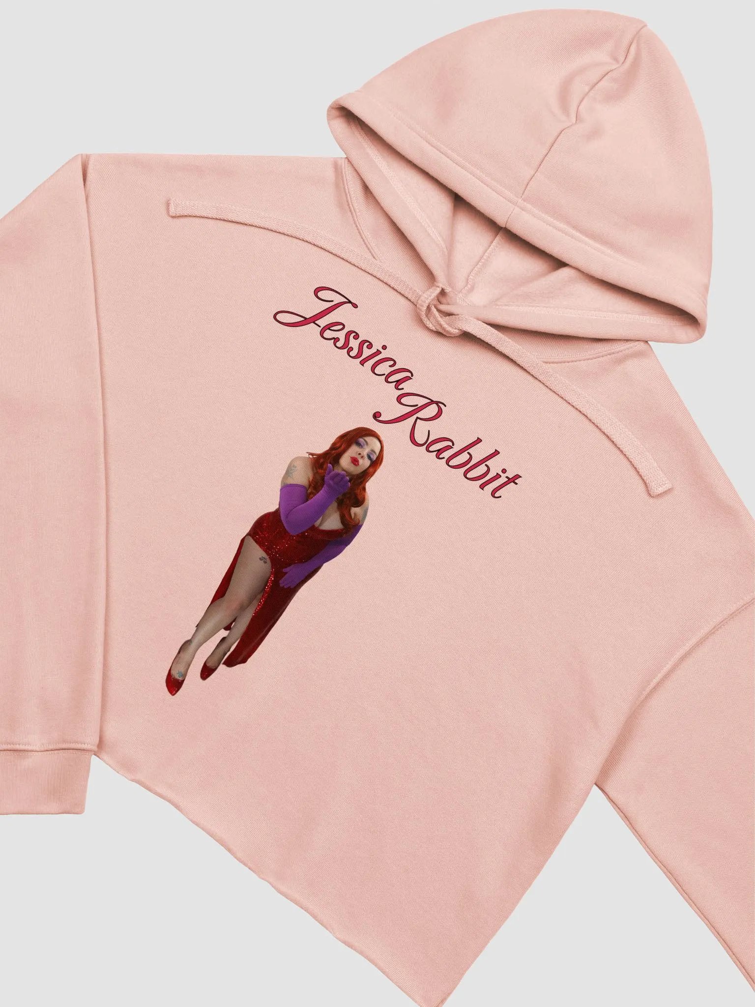 Jessica Rabbit Crop Hoodie product image (14)