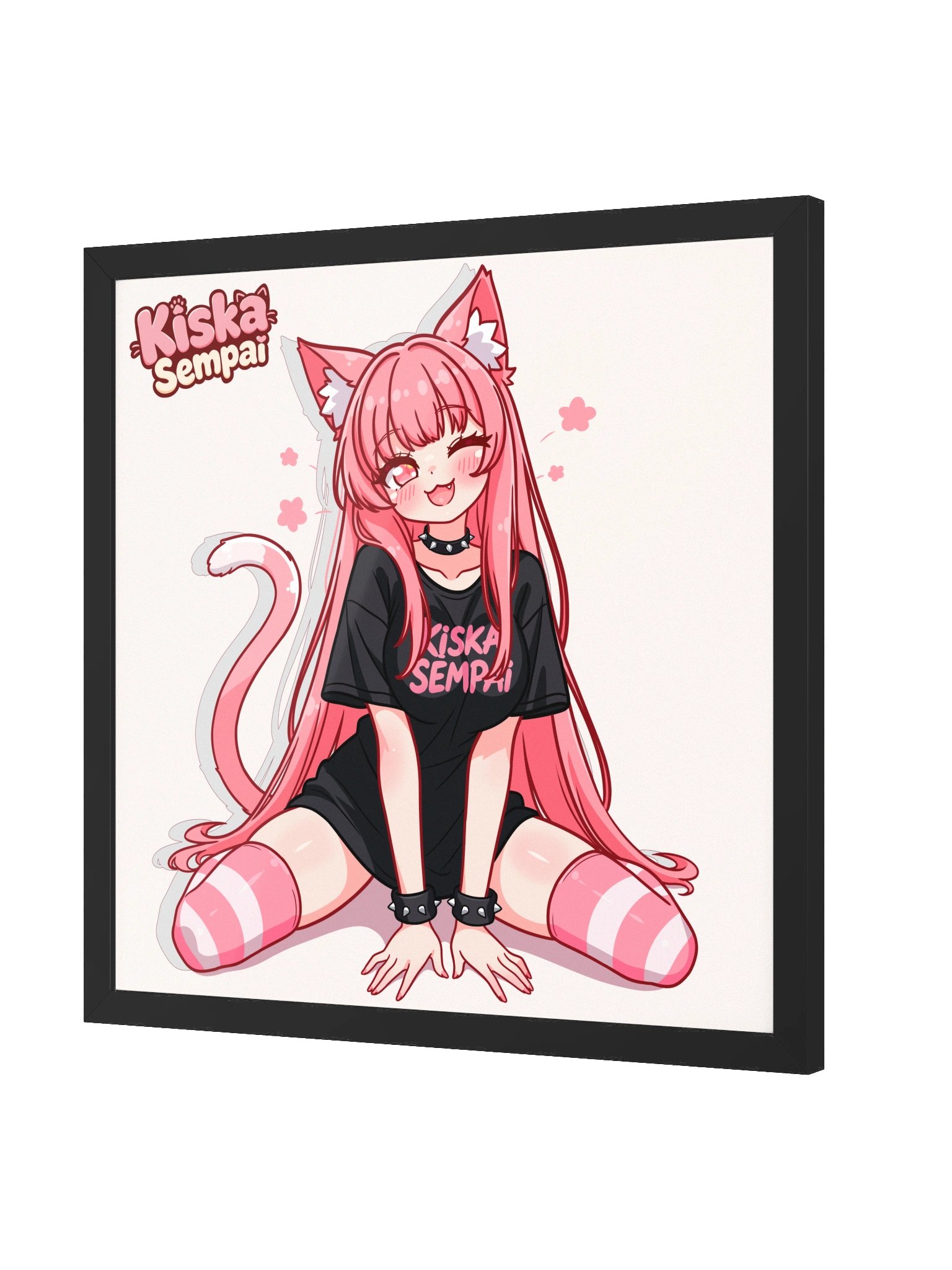 E-Catgirl Kiska ☆ Framed Wall Art product image (3)