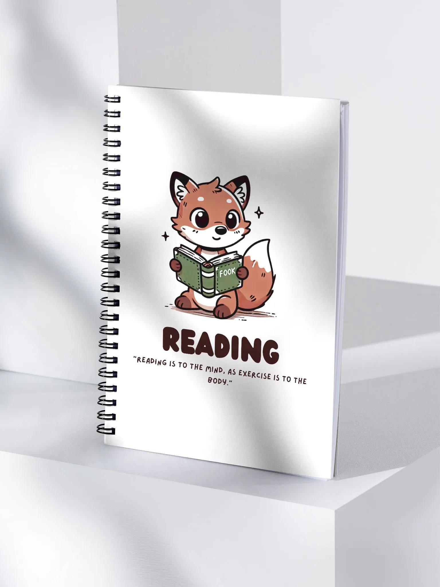 Reading Fox Spiral Notebook product image (4)