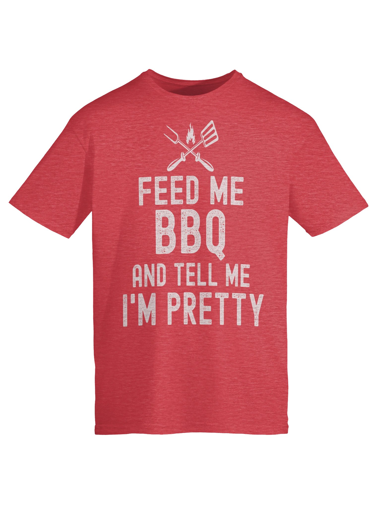 Feed Me BBQ and Tell Me I’m Pretty – Gildan Softstyle Unisex T-Shirt product image (6)