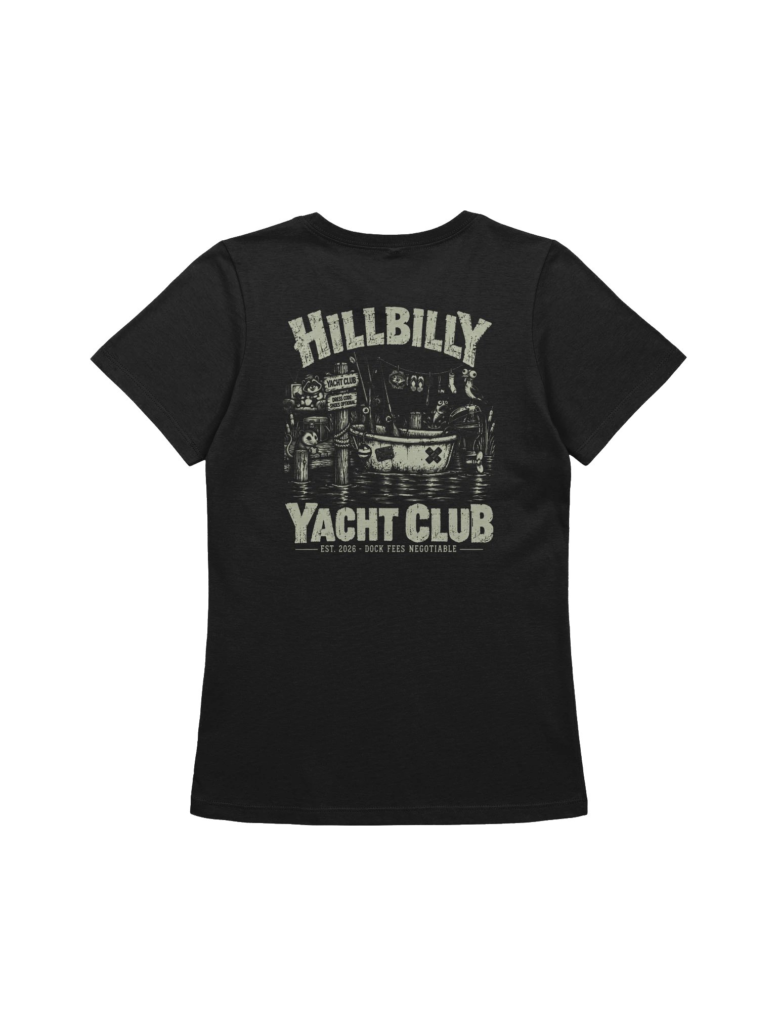 Hillbilly Yacht Club - Dock Fees Negotiable - Women's Relaxed Tee product image (3)