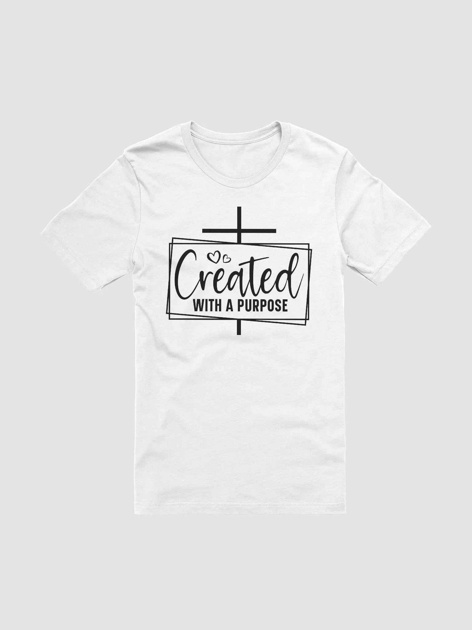 Created With A Purpose - Women's White T-Shirt product image (3)