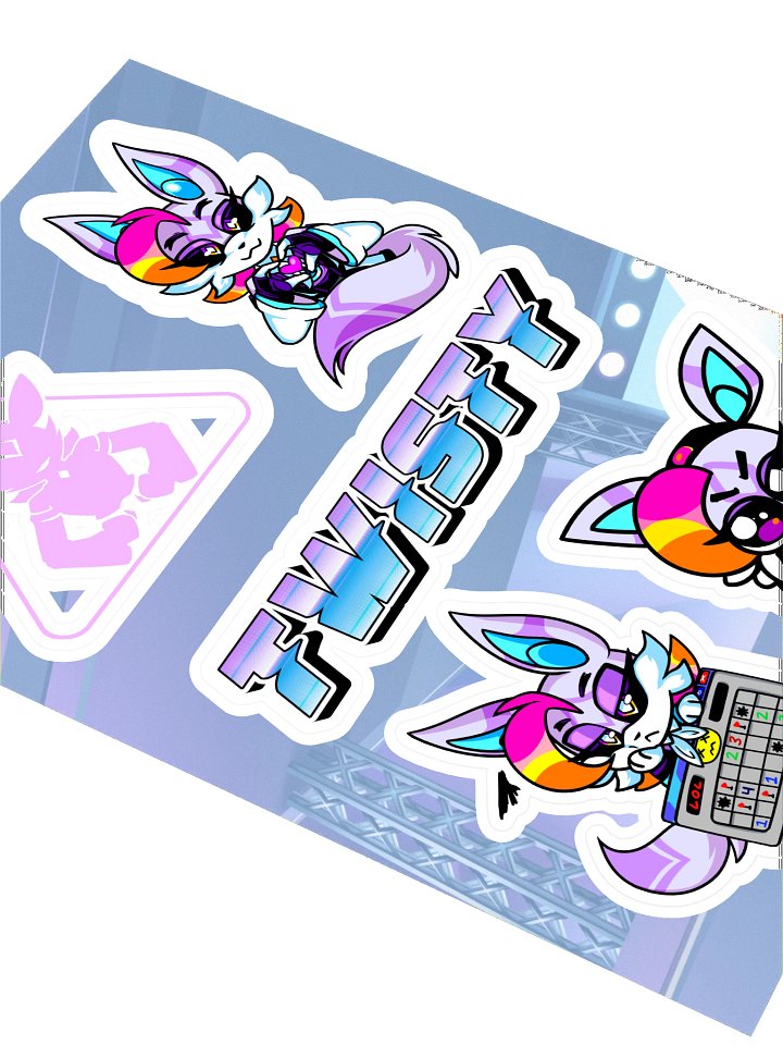 Twisty Sticker Sheet product image (2)