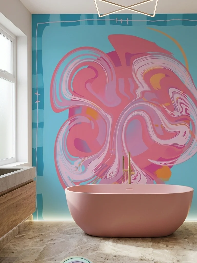 Premium Wandbild "Flowing Energy" – Kraftvolles Statement-Piece für moderne Räume product image (6)