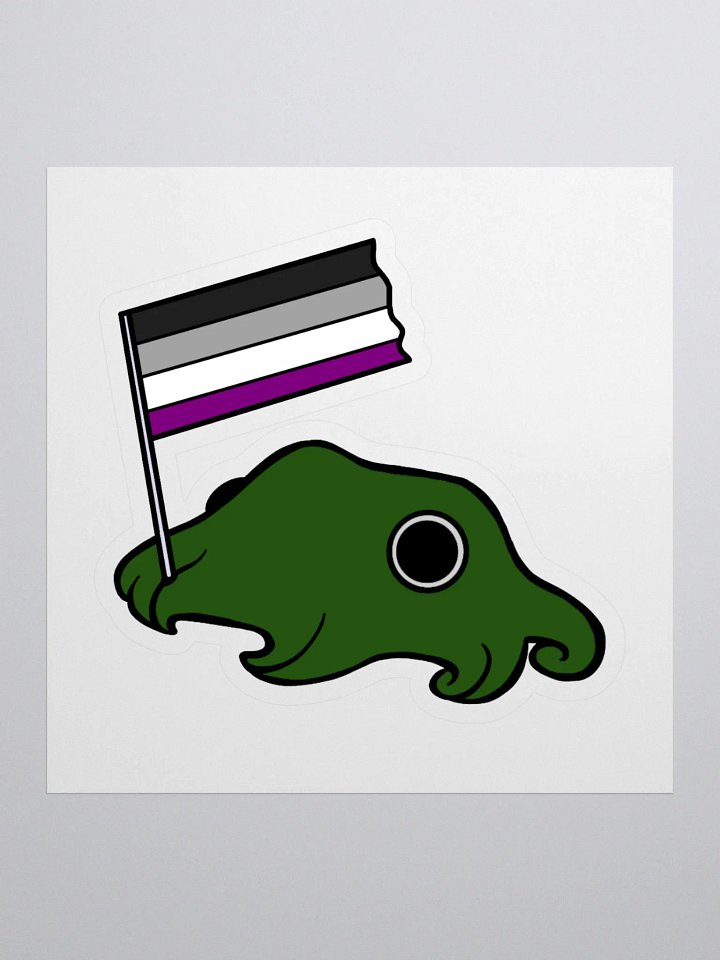 Asexual Pride Flag Sticker product image (1)