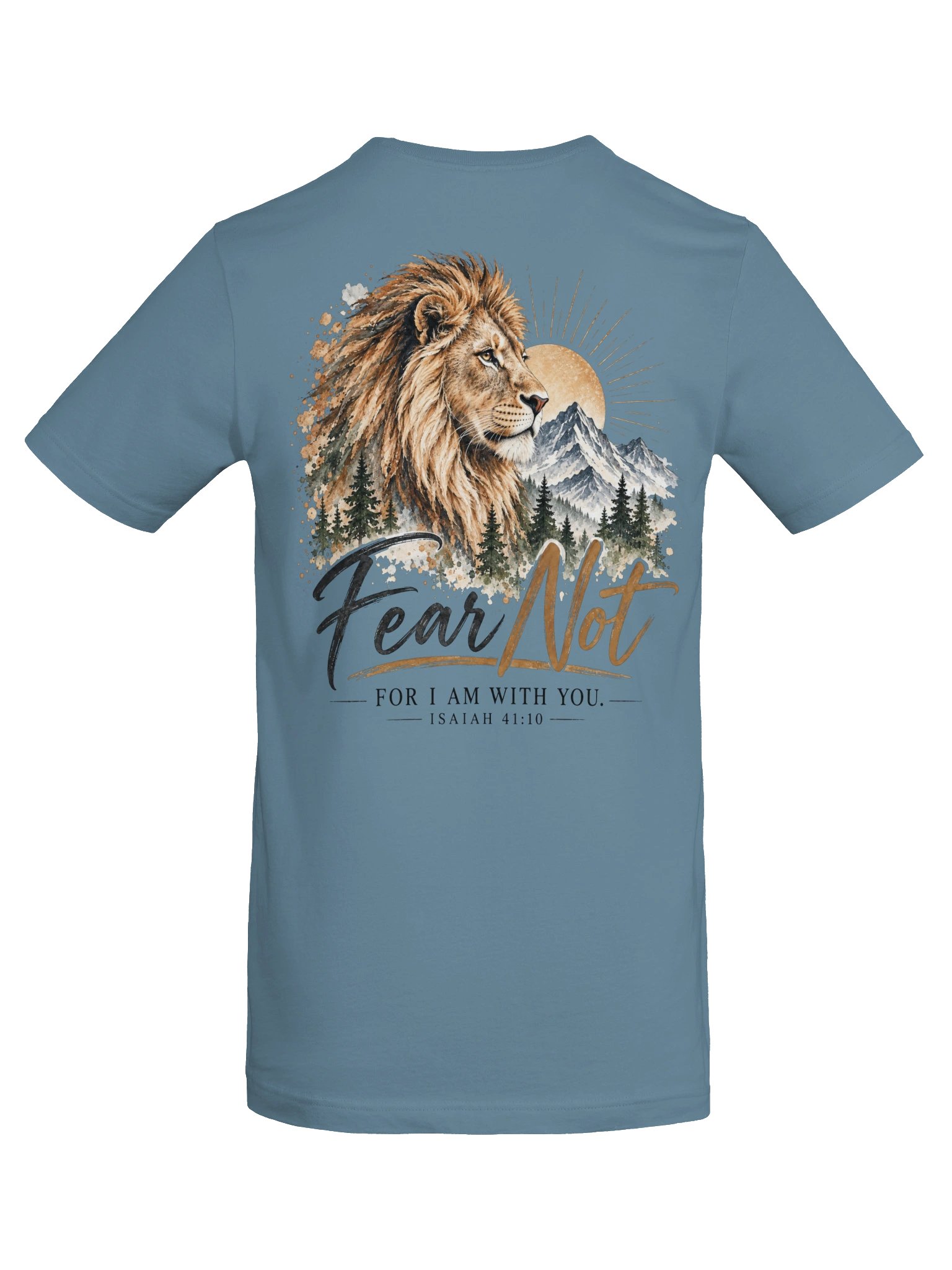 Fear Not – Isaiah 41:10 Christian Unisex T-Shirt product image (6)