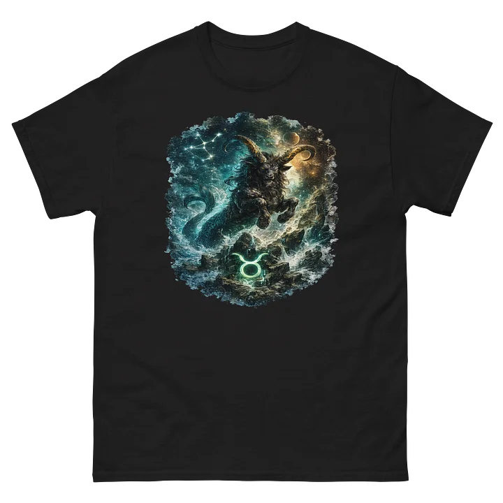 Realm of the Eternal Tides — Capricorn Zodiac Tee product image (2)