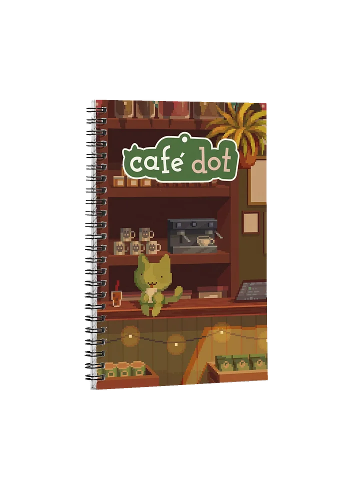 🍸 Matcha on Duty - Spiral Notebook 📔 product image (1)