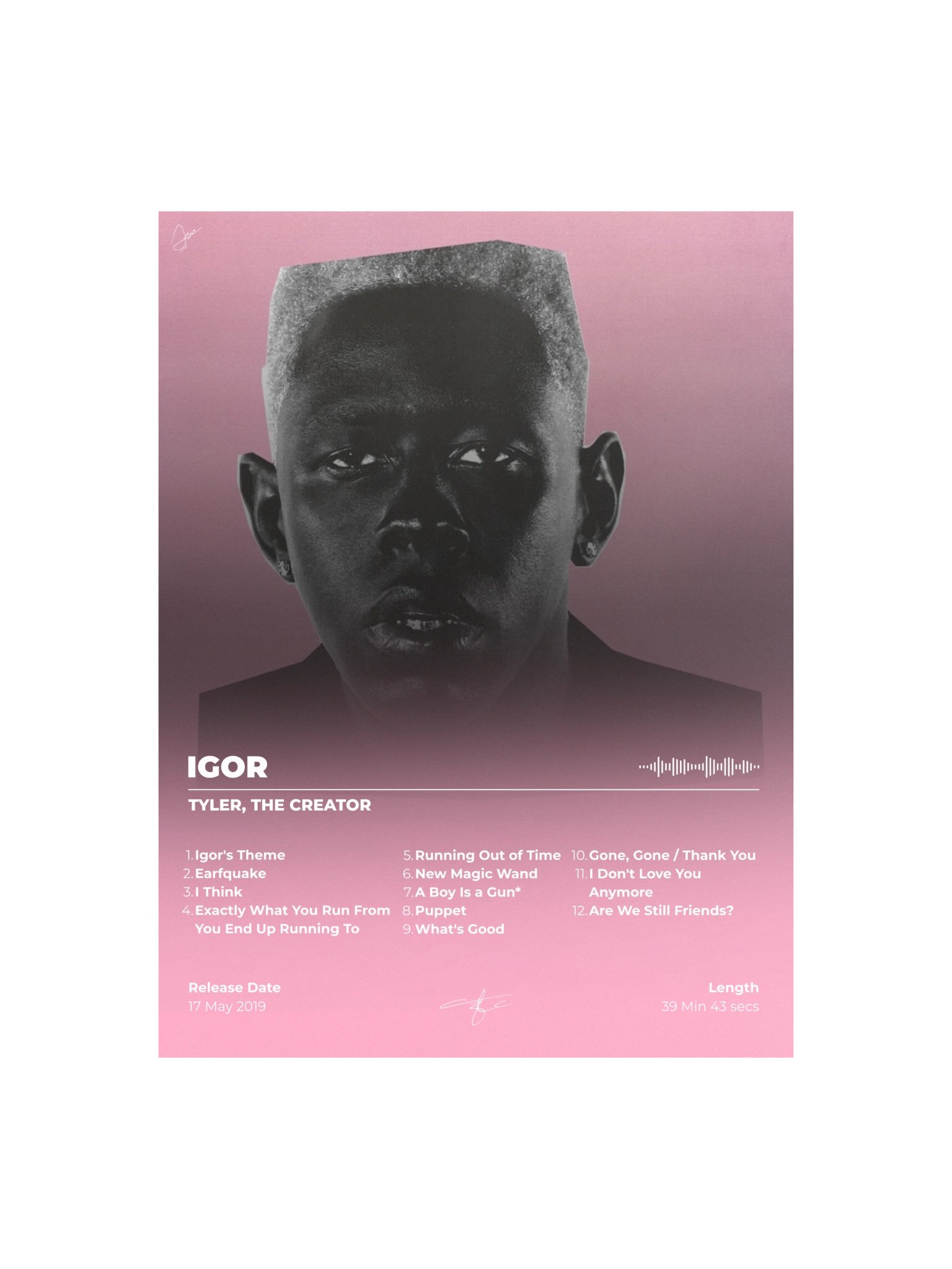 IGOR Album Poster – Tyler, the Creator product image (2)