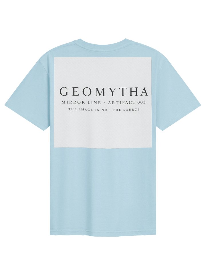 Geomytha Artifact 003 — The Great Wave Tee product image (2)