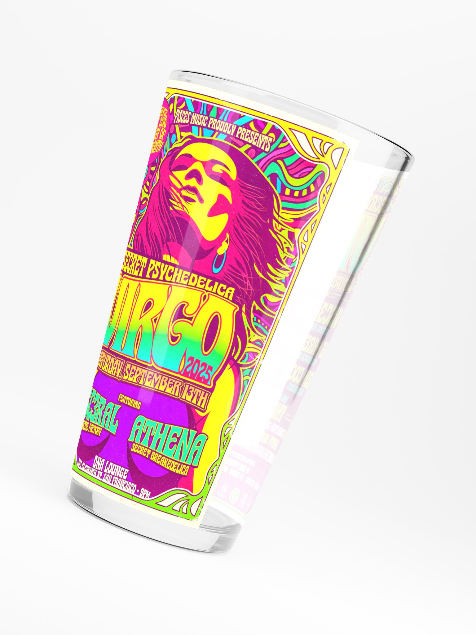 Virgo 2025 Shaker Pint Glass product image (4)