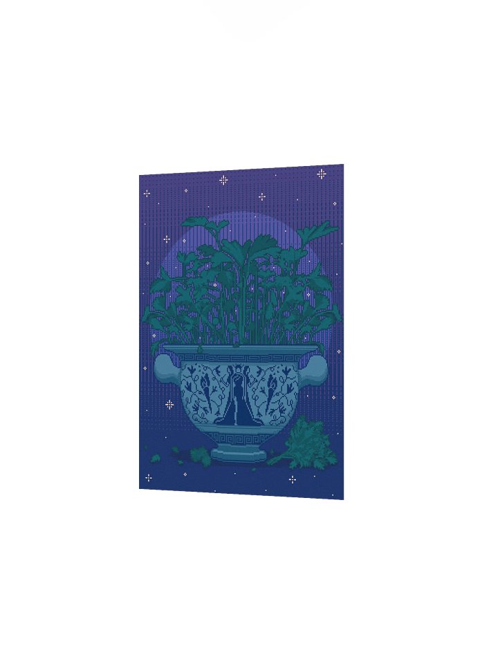Parsley Pot Print product image (2)