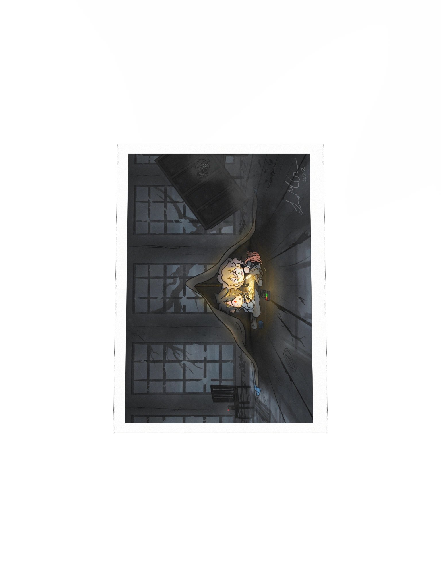 Haunted House Campsite Print product image (5)