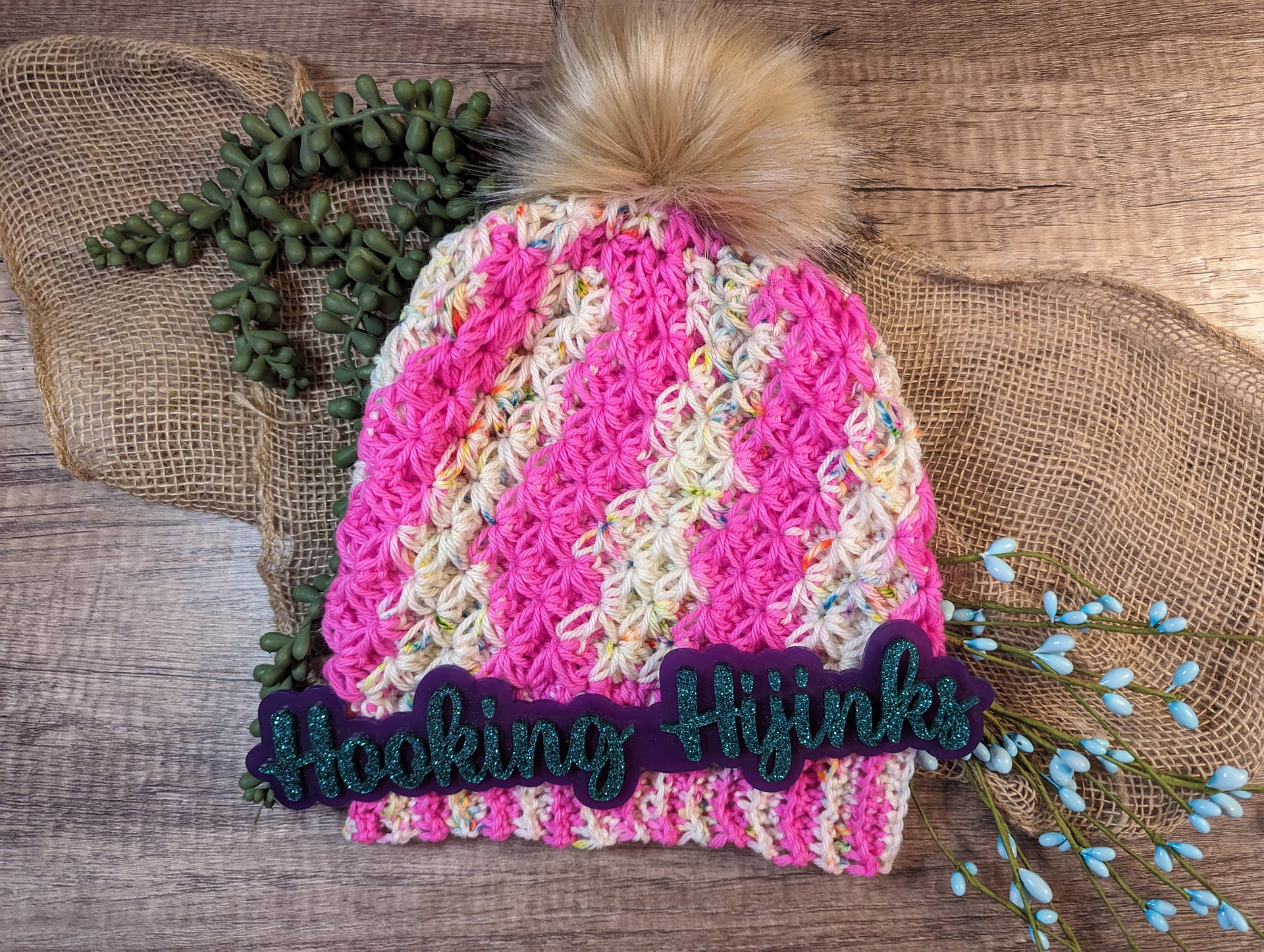 Tranquility Beanie - Groovy Pink product image (1)