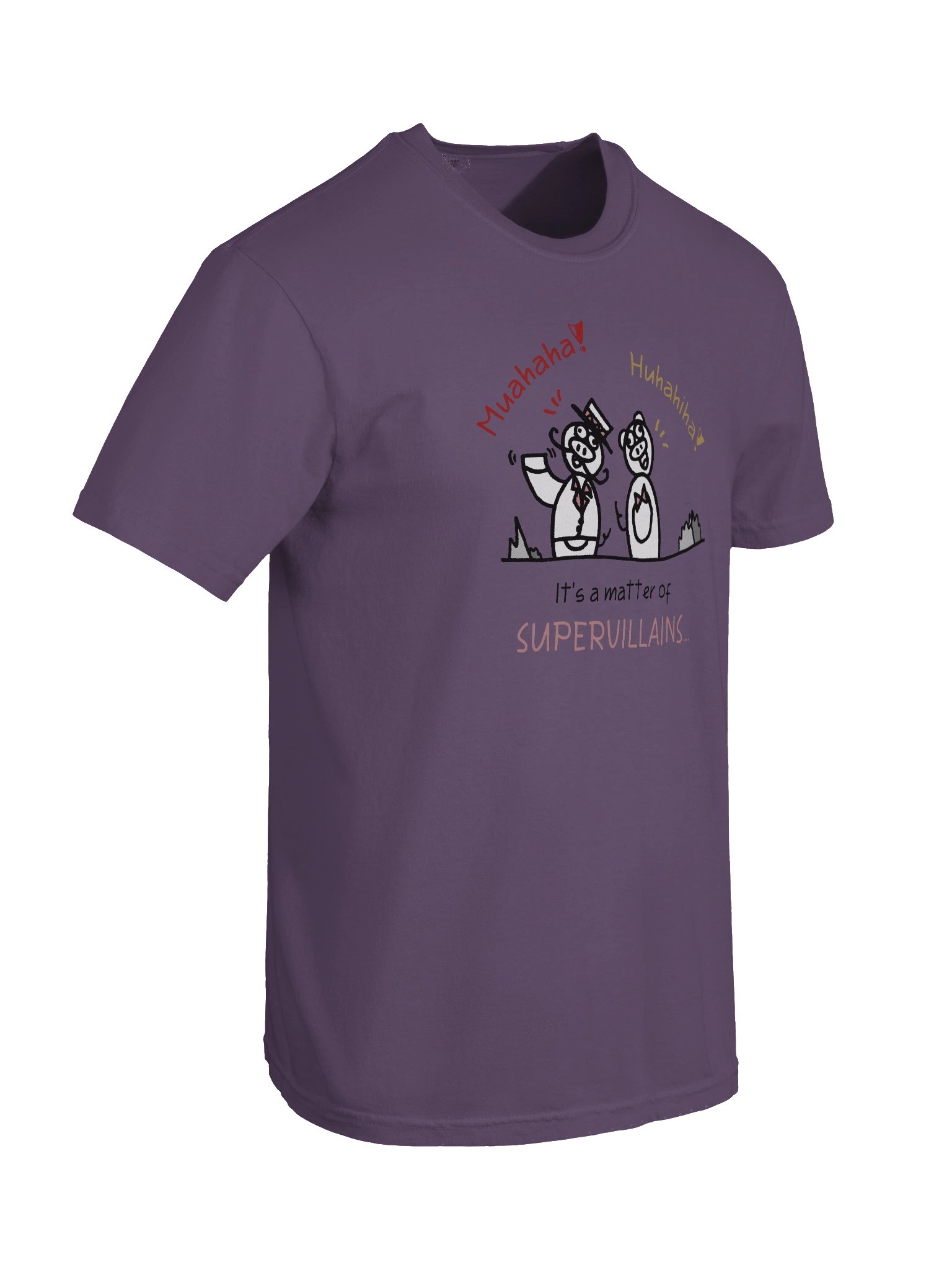 'It's a matter of Supervillains' Pupsies! Heavyweight T-Shirt product image (8)