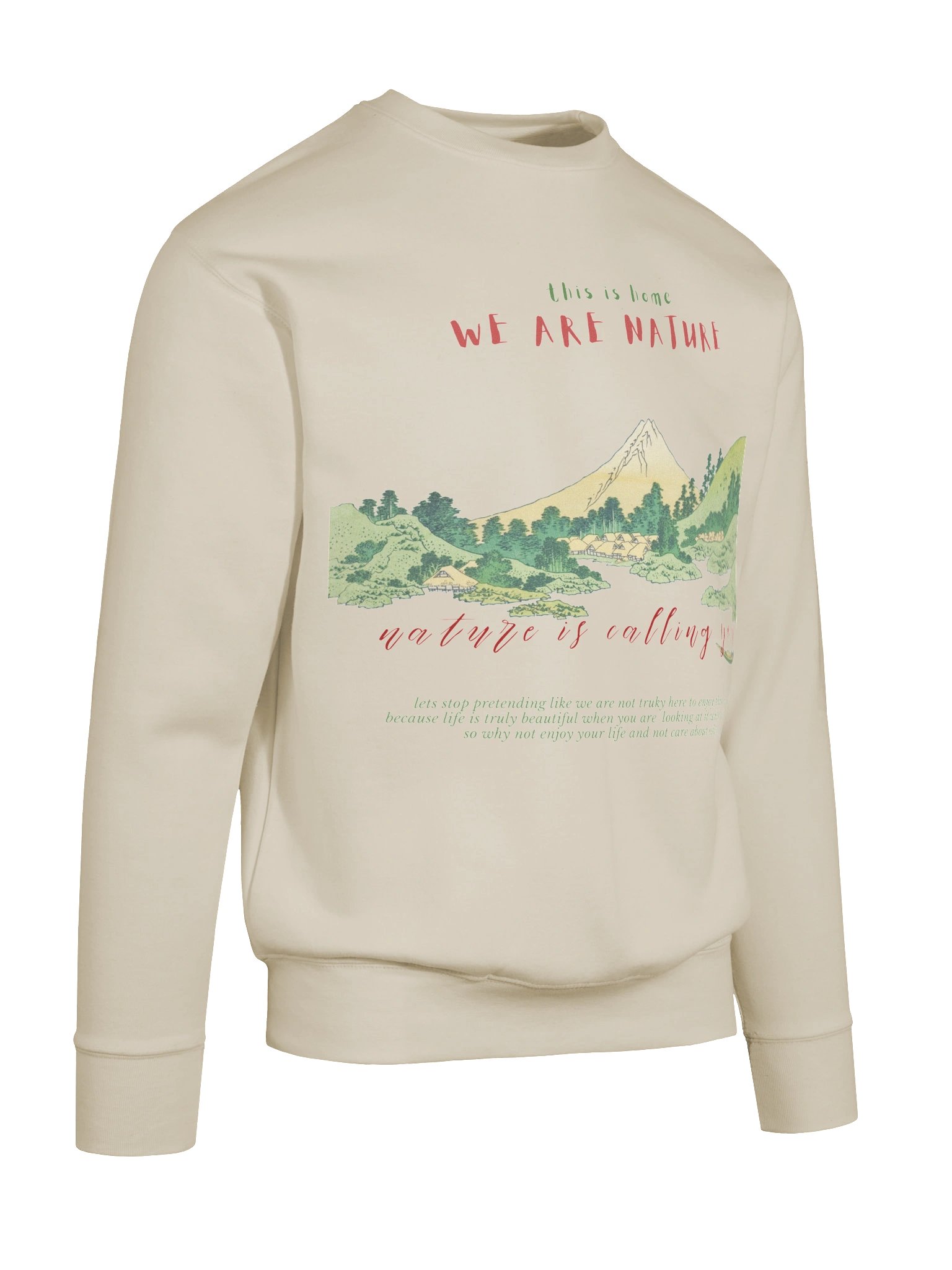we are nature premium sweatshirt product image (10)