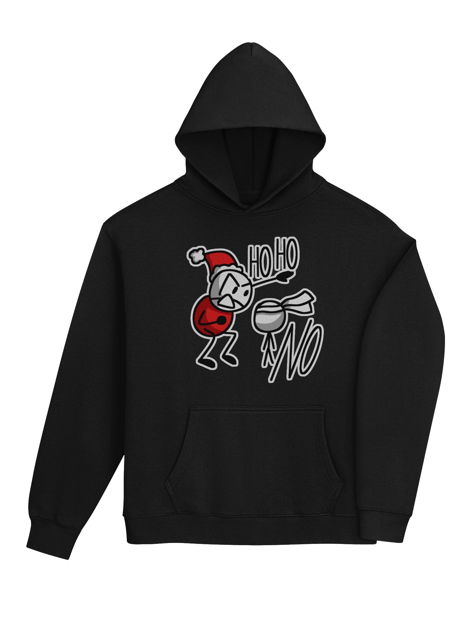 Santa "Ho, Ho, NO!" Premium Oversized Hoodie product image (29)