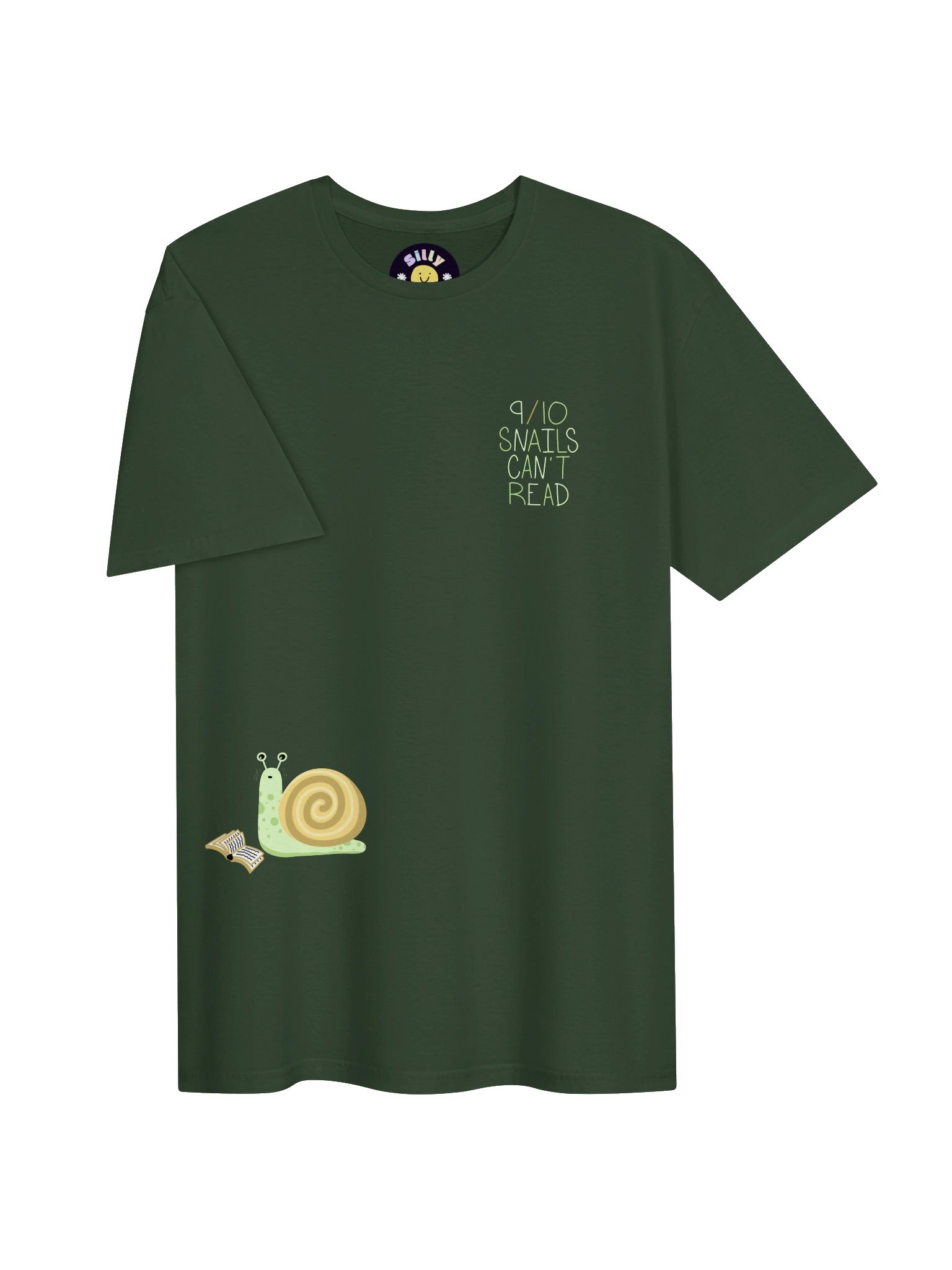 9/10 Snails Can't Read - Tee product image (3)