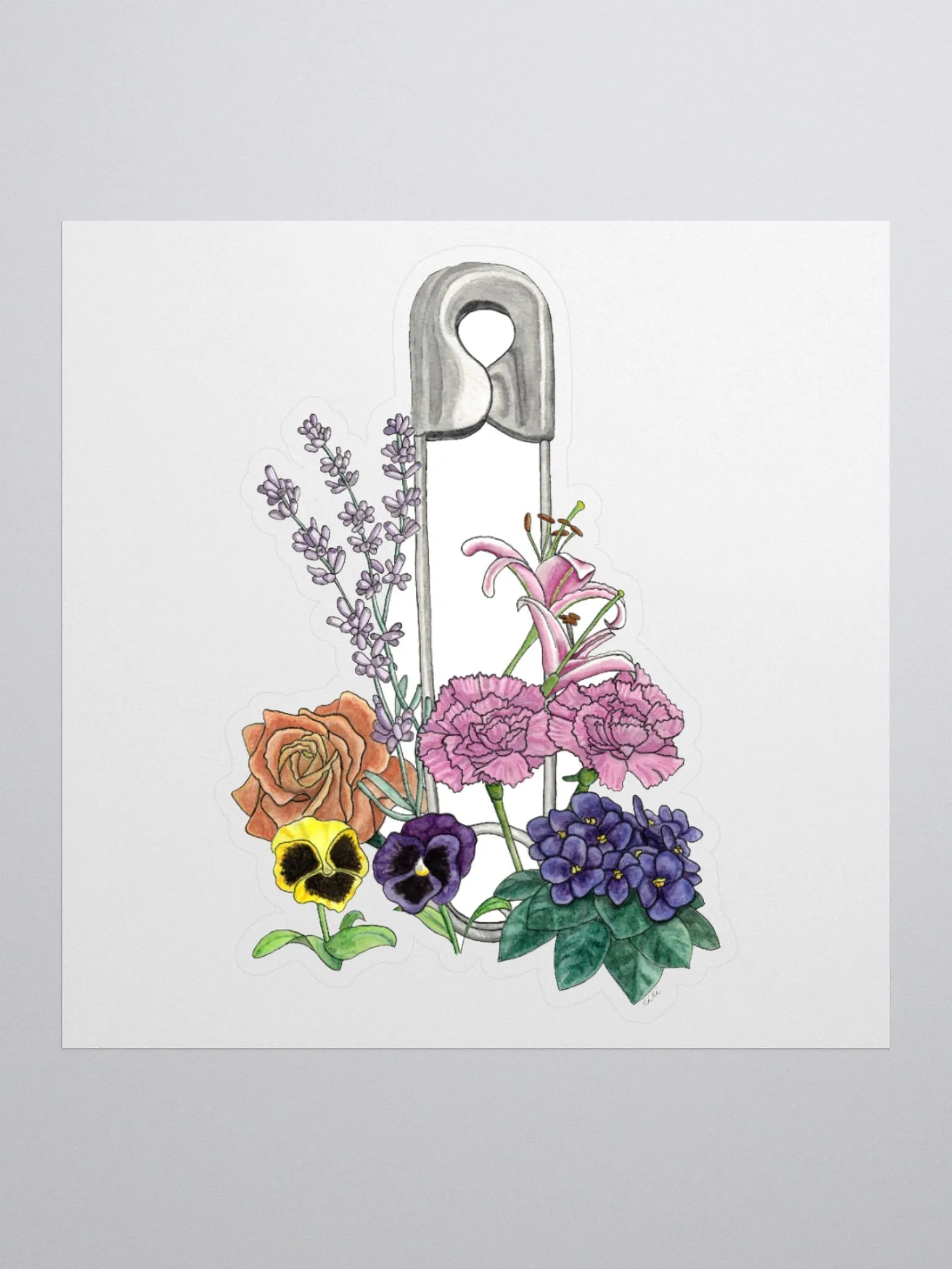 You are Safe with Me Die-Cut sticker product image (1)