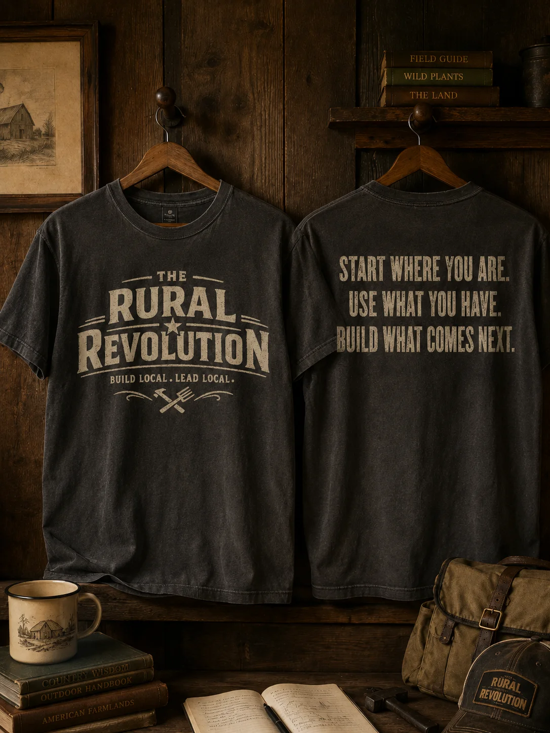 Rural Revolution “Build What Comes Next” Tee product image (1)