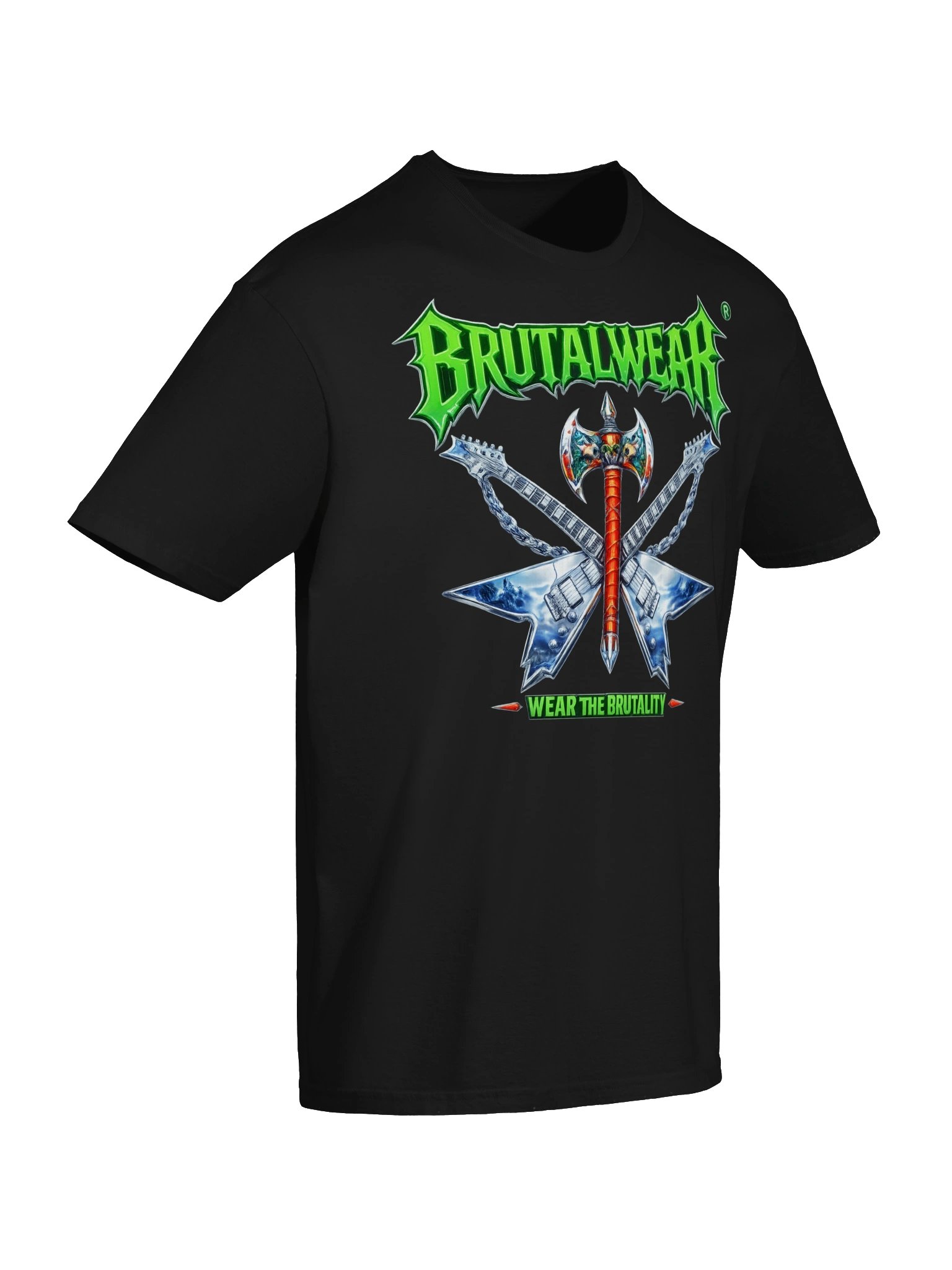 BWEAR OG3XAXES V GTRS GRN GRAPHIC TEE product image (6)