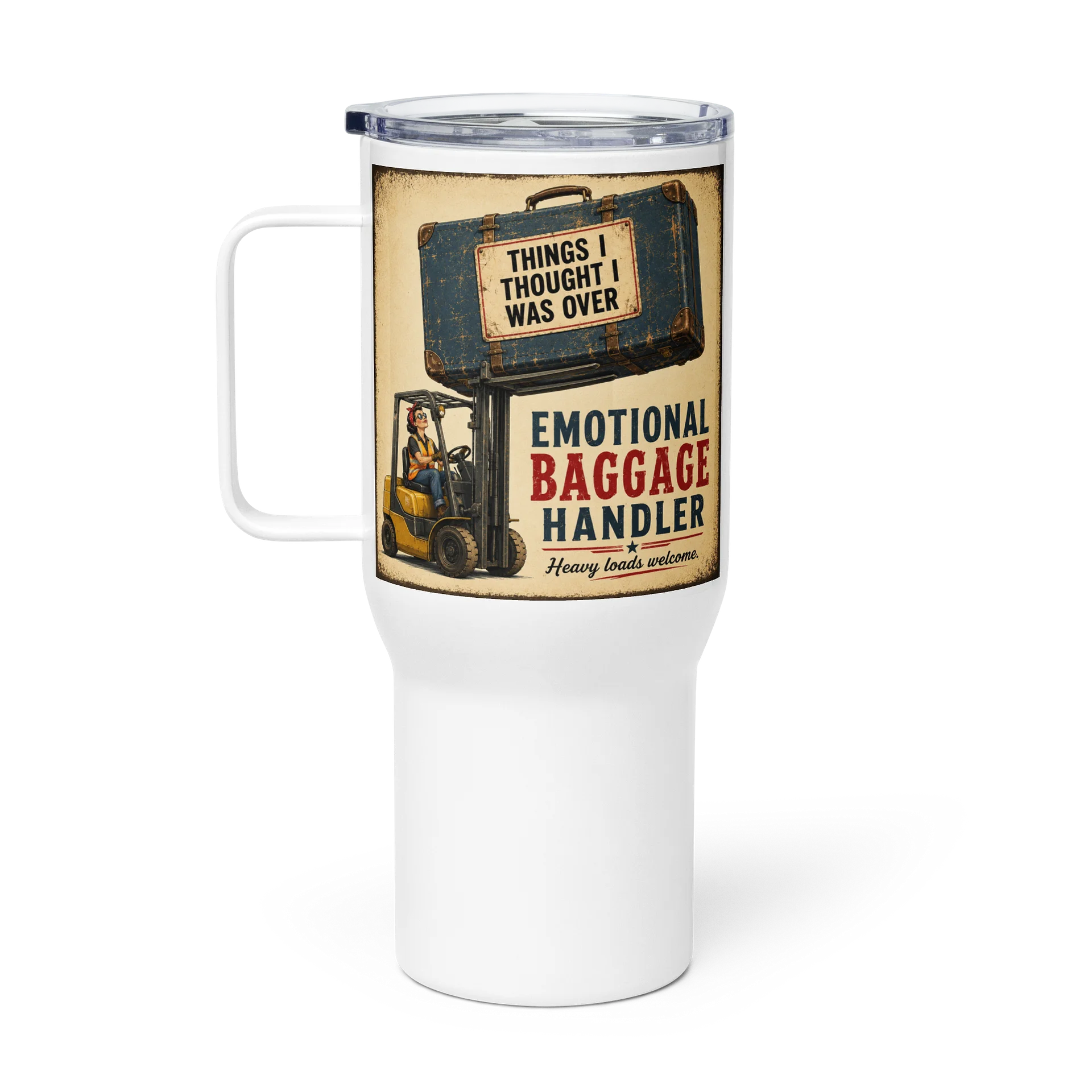 Things I Thought I Was Over | Emotional Baggage Handler Tumbler product image (1)