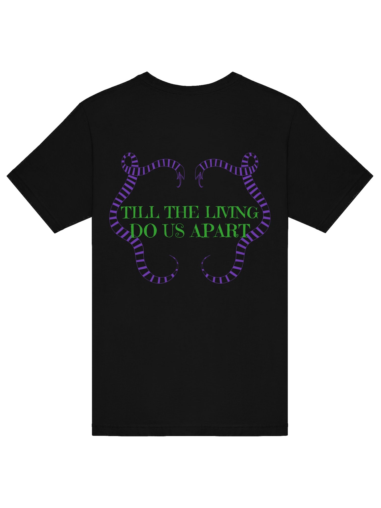 [UM Designs] Til The Living Do We Part - Unisex Graphic Tee product image (6)