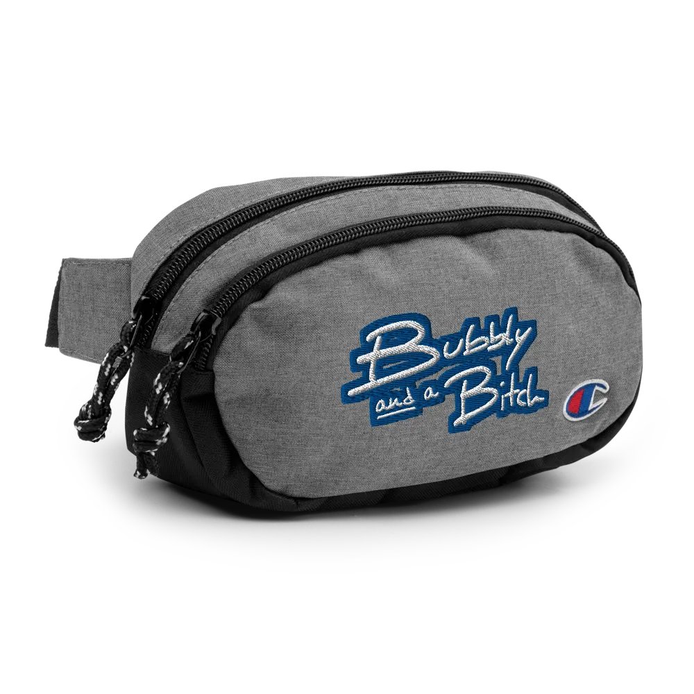 Bubbly and a B (royal bubble design 2) champion fanny pack product image (3)