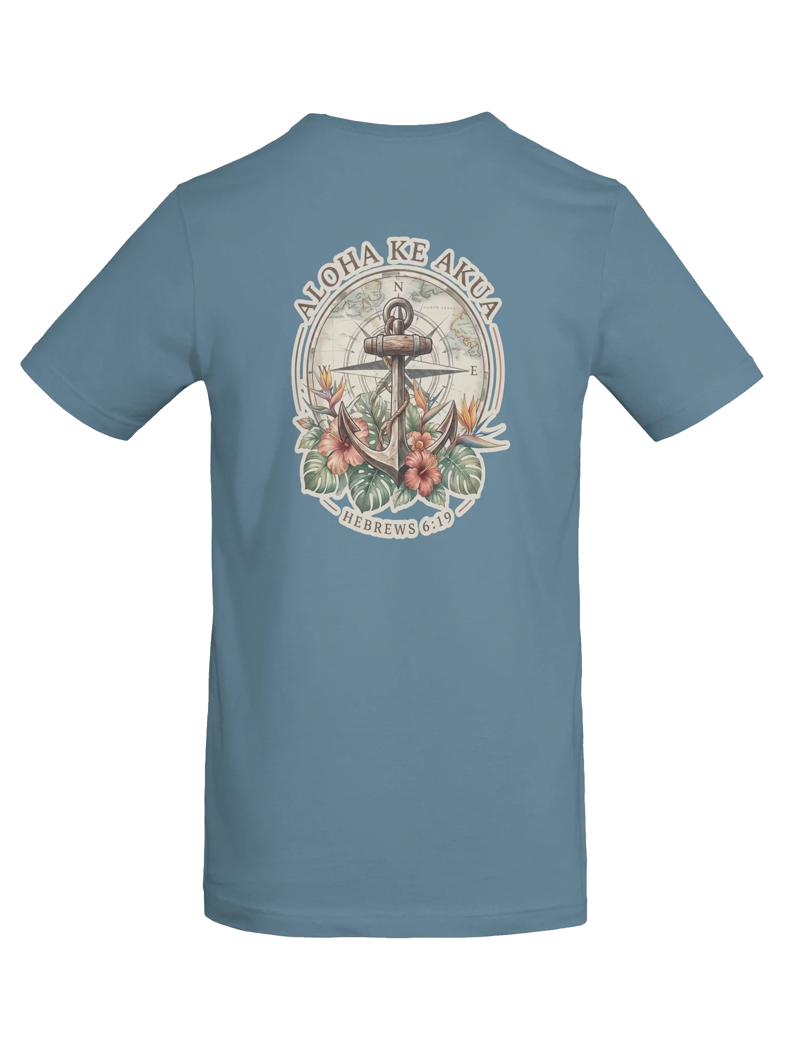 His House Ola Pono Unisex "Anchored Soul" T-Shirt by His House