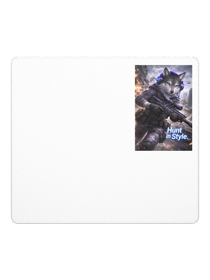 Lunar Wolf Gaming Mouse Pad product image (2)