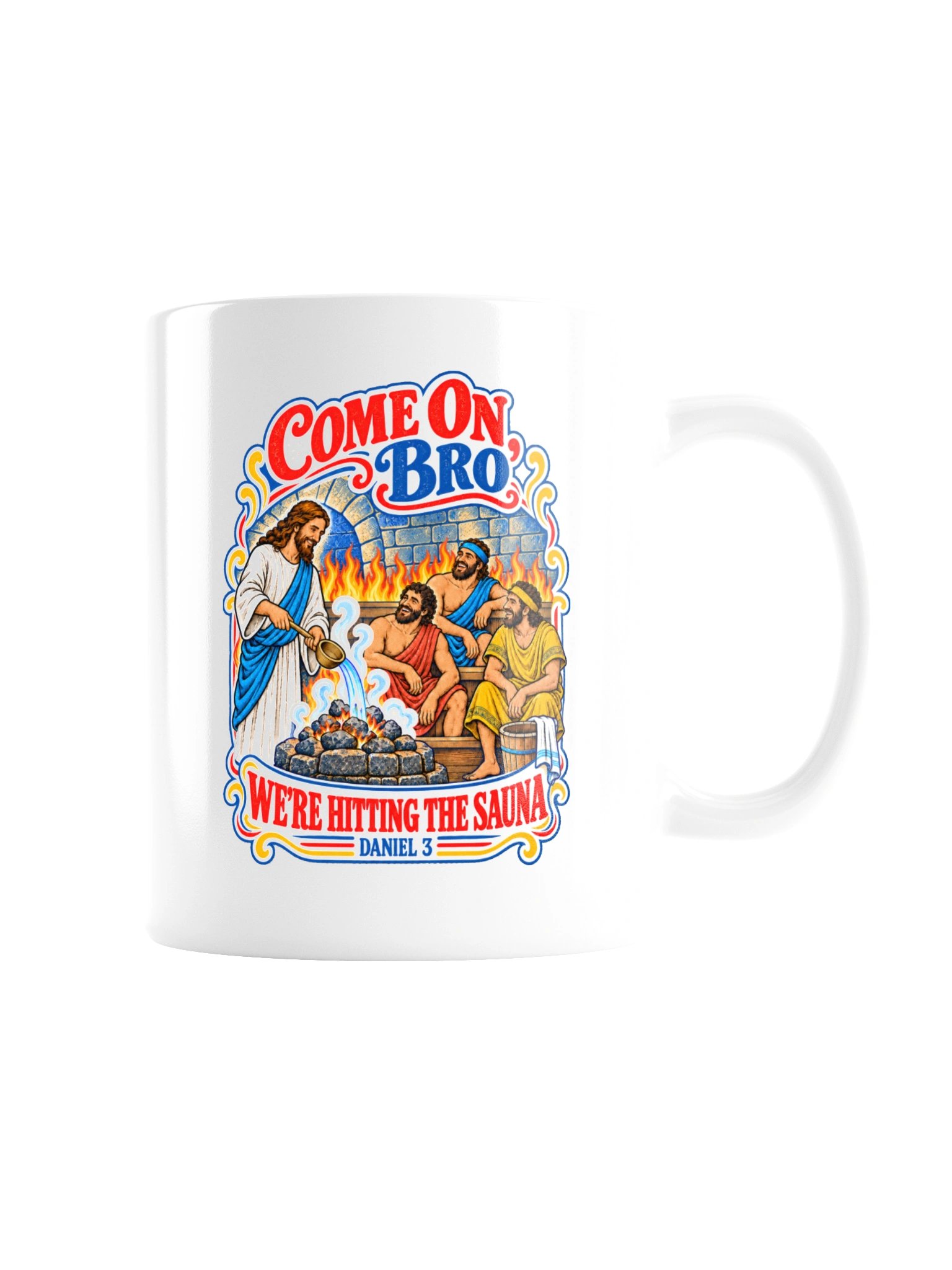 Come On, Bro - Daniel 3 Sauna Mug product image (2)