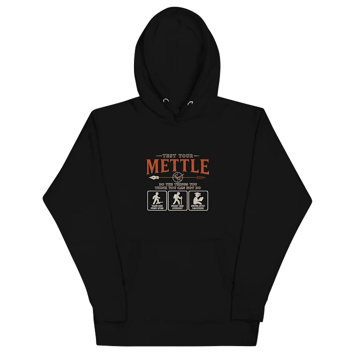 Test Your Mettle Hoodie product image (2)